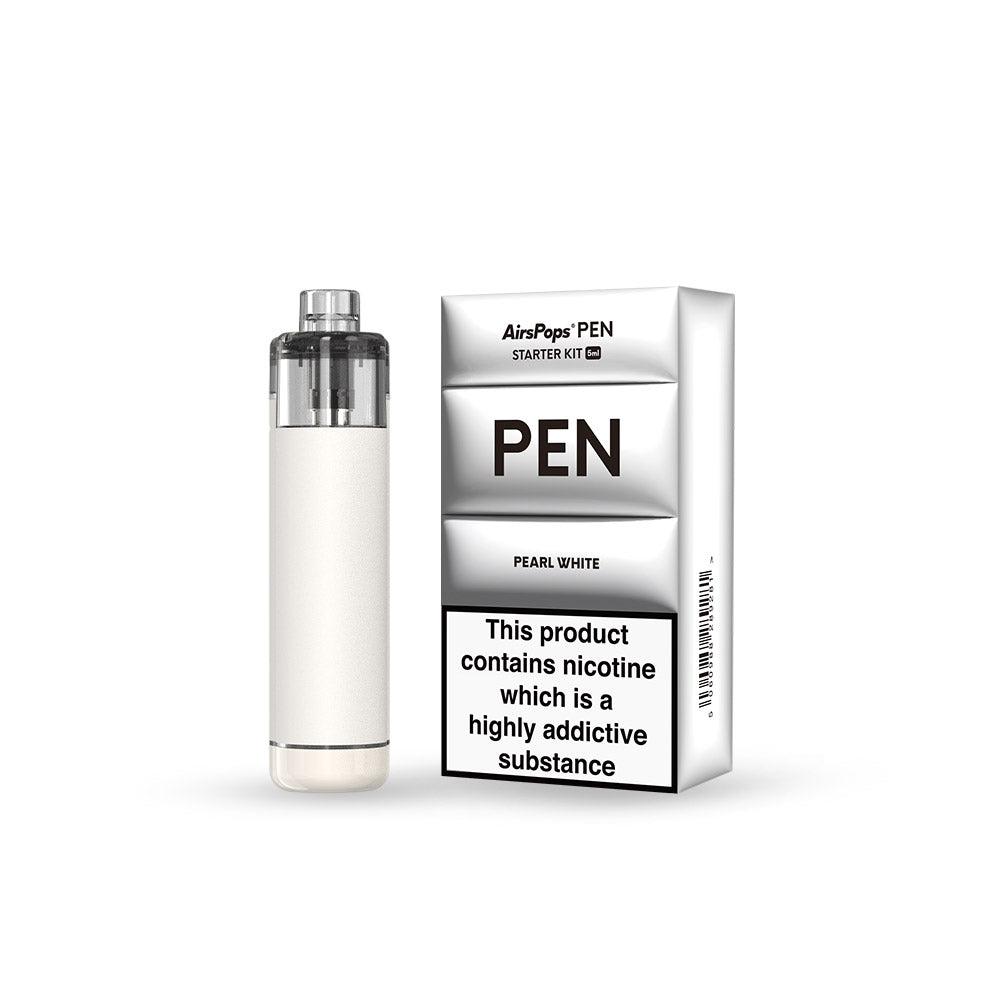 AirsPops PEN Starter Kit - Pearl White GLOBAL AIRSCREAM UK Limited AirsPops PEN Starter Kit - Pearl White GLOBAL AIRSCREAM UK Limited