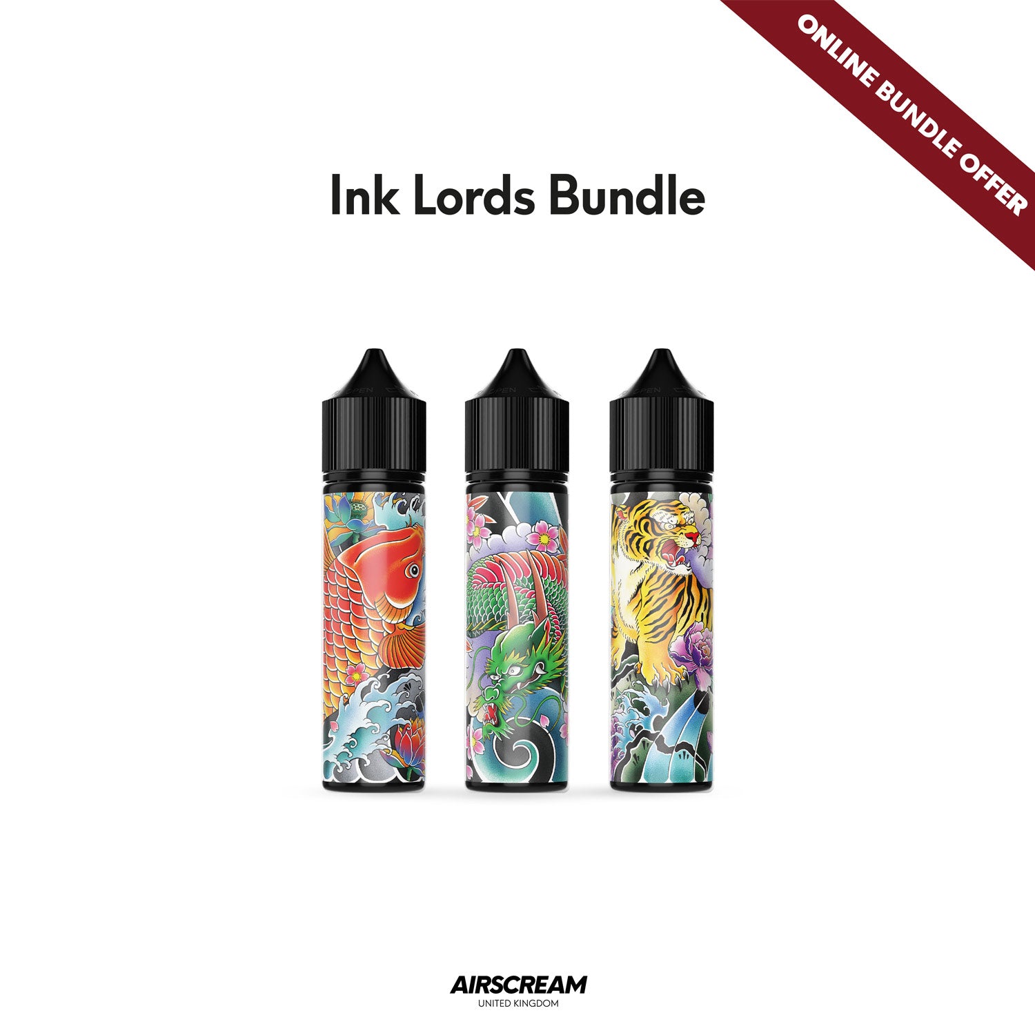 Ink Lords Bundle (60ml) GLOBAL AIRSCREAM UK Limited Ink Lords Bundle (60ml) GLOBAL AIRSCREAM UK Limited